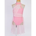 thumbnail image 5 of Zaldita Kids Girls Lyrical Dance Dress Ballet Leotard Modern Contemporary Dance Costume Dancewear Pink 14, 5 of 7