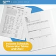 thumbnail image 7 of Composition Notebooks, Quad Ruled, Graph Paper Composition Notebook, Hard Cover Marble Graph Composition Notebook, 100 Sheets, 9.75″ x 7.50″ (24 Pack), 7 of 7