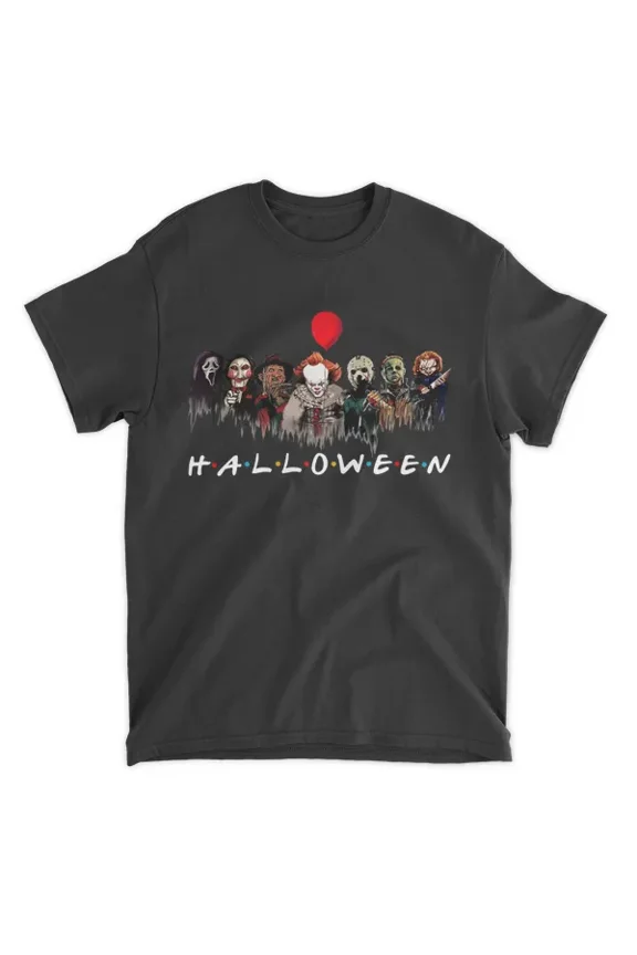 Friends Halloween Horror Killer Shirt - Unisex T-Shirt