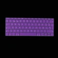 thumbnail image 1 of para de Portátil con Fonética Española Compatible para - púrpura Yotijar Funda de silicona para teclado, 1 of 10