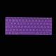thumbnail image 1 of Thin Impermeable Lavable De De Silicona Fonético Español Película Se la la adaptaciónción Para De púrpura CUTICAT Funda de silicona para teclado, 1 of 8