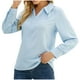 thumbnail image 1 of Camisas Para Mujer, Camisetas de Gran Tamaño, Manga Larga, Moda Informal, Cuello en V Liso, Camiseta Suelta, Blusa de Otoño, Jersey, Tops Con Botones Odeerbi ODB135014, 1 of 8