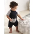thumbnail image 3 of Gerber Baby Boy Rompers, 2-Pack, (Newborn - 24 Months), 3 of 9