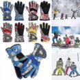 thumbnail image 1 of Guantes cálidos impermeables para niños y niñas, guantes de esquí profesionales para invierno, guantes de nieve para niños a prueba de viento, guantes para esquiar y Snowboard, guantes para montar, 1 of 2