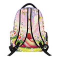 thumbnail image 1 of HELLHERO Cute Floral Snake 17 Inch School Backpack with Breathable Straps, Durable Multi Pocket Rucksack for Middle School and Outdoor Travel, 1 of 5