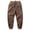 Khaki, variant on Male Light Core Plush Pants Trendy Casual Pants Winter Knitted Sports Pants Loose Ankle Hoodie Pants