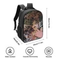thumbnail image 2 of Melanie Martinez Forest Fantasy Unisex Backpack Schoolbag Bookbag 2 Compartment Daypack Satchel Rucksack Travel Laptop Bag, 2 of 6