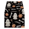 thumbnail image 2 of Grande Vente! Chemin de Table Mignon d'Halloween Aquarelle 33*90cm, 2 of 9