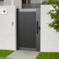thumbnail image 1 of AURARMLET 1Jgo De Casa Negro De Hierro Fundido Con Elegante Para Uso Exterior, 1 of 7