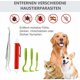 thumbnail image 1 of Pinzas para garrapatas para perros y gatos, juego de 5 pinzas para garrapatas profesionales, pinzas para garrapatas seguras y eficaces para humanos y animales, 1 of 5