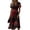 Yellow B, variant on Women's Halloween Cosplay Dress Short Sleeve V-Neck Halloween Print Casual Fashion Dress for Cosplay Events, Halloween Parties Yellow B L