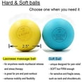 thumbnail image 2 of 5X Juego de Bolas de Masaje-Rodillo de Masaje Muscular-Bolas de Tejido Profundo-Bola de Masaje y Suave con Mini Bola, 2 of 5