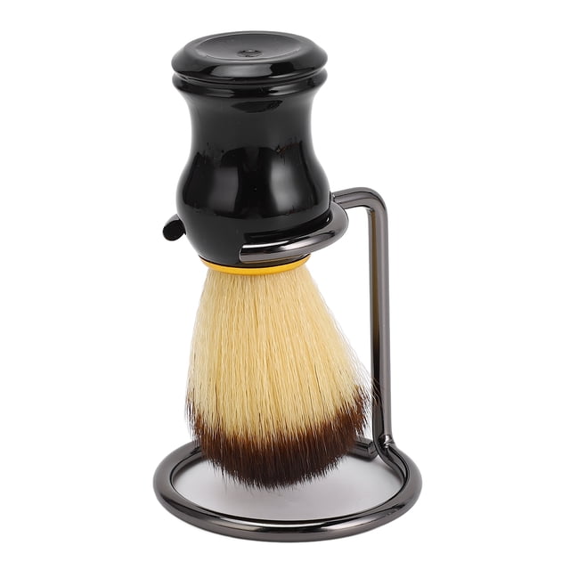 Brocha De Afeitar Con Soporte, Brocha De Afeitar Sintética Fina, Juego De Brochas De Afeitar Para Crema De Afeitar, Jabón