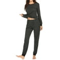thumbnail image 3 of Avidlove Womens Pajamas Sets Plaid Long Sleeve Tops with Jogger Pjs Bottom Soft Lounge Set with Pockets, 3 of 7