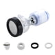 thumbnail image 1 of Aireador de grifo de 360 ​​grados de presión giratoria de aumento de la cabeza de agua ajustable lavable lavabo grifo burbujeador rociador Juegos de accesorios de baño Transparente Corto Billuyoard HA012280-03, 1 of 6