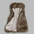 thumbnail image 3 of Ofreoo Womens Winter Coats Faux Vest with Stand Collar ,Fur Jackets,Holiday,Wedding,Party Christmas Gift, 3 of 7