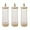 Beige, variant on ABPETE 3Pcs Plastic Condiment Squeeze Bottles Dressing Squirt Bottles Ketchup Bottles with Cap Lids Dispensers for Mustard Sauces Olive Oil (Pink)