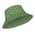 thumbnail image 2 of Bingfone 60s and 70s Style Bucket Hat for Men Women,Packable Reversible Printed Sun Hats,Fisherman Outdoor Travel Hiking Beach Caps, 2 of 9