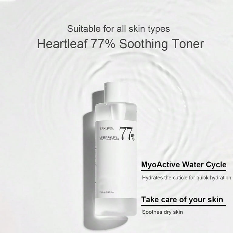 Heartleaf 77% Skincare 4-Piece Set - Cleansing Oil, Deep Cleansing Foaming Cleanser, Calming Toner, Facial Serum, Deep Repair Moisturizer, Cleansing Pores Exfoliator, Lightens Dark Spots