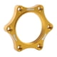 thumbnail image 2 of Adaptador de Brida de Rotor Bici profesion Conversión de de Bicicletas para ejercicio y Actividades al Dorado 48mm, 2 of 7