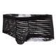 thumbnail image 1 of Stripe Briefs U Convex Ropa Interior para Hombre XL Negro jinwen Ropa interior para hombres, 1 of 7