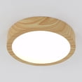 thumbnail image 4 of Artika Dryad 10 in. 16 Watt Modern Wood Integrated LED Flush Mount Ceiling Light Fixture for Kitchen or Bedroom, 4 of 7