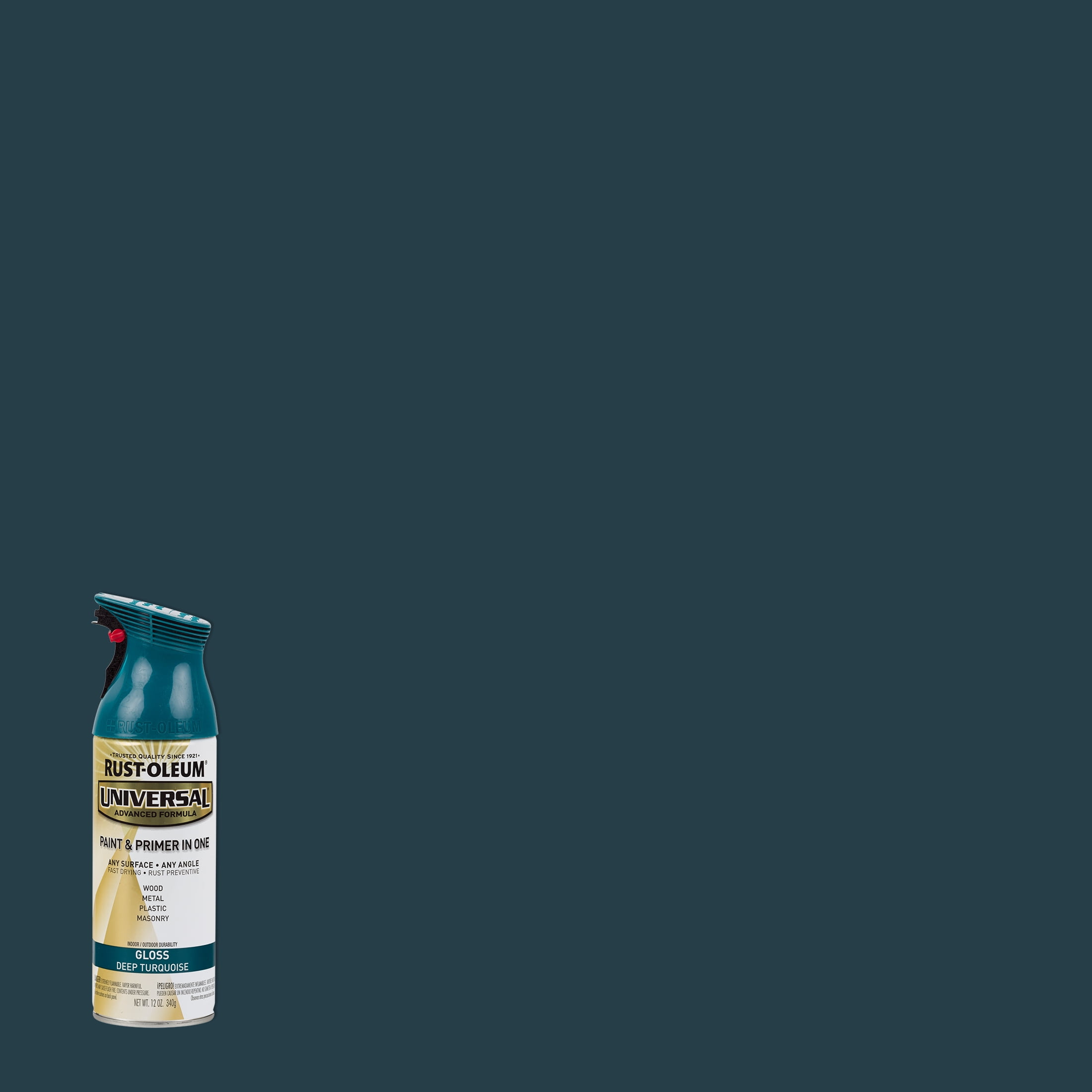 rustoleum metallic turquoise spray paint