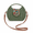green, variant on Boho Woven Crossbody Bag for Women, Handcrafted Straw Purse with Beaded Shell Accents, Convertible Top Handle Shoulder Bag for Beach Vacation and Daily Outings