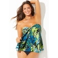 thumbnail image 4 of Swimsuits for All Flyaway Bandeau Tankini Set, 4 of 6