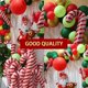 thumbnail image 5 of Kit de arco de guirnalda de globos navideños con globo navideño, globo de alce, globos de bastón de caramelo rojo y blanco navideños, rojo/verde/verde claro/dorado, 5 of 5