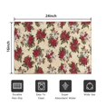 thumbnail image 5 of Multicolor Christmas Floral Pattern Door Rugs,Washable Non Slip Door Mats Indoor,Decorative Door Mats,Entry Mat Indoor for Entrance,Bedroom,Kitchen,Bathroom,16"x24", 5 of 6