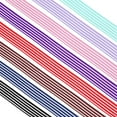 thumbnail image 5 of Uxcell 100 Yards x 1" Christmas Striped Ribbon, Rose Red White Ribbon Candy Cane Ribbon Roll Wrapping Ribbon, 5 of 6