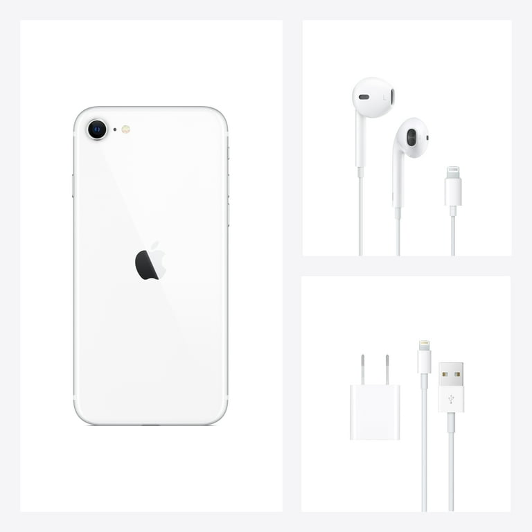 Open Box Unlocked Apple iPhone SE 2020 w 256GB White Walmart