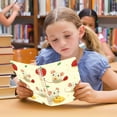 thumbnail image 6 of Ckdifva Cheese Mice Strawberries A5 Ring Binder Notebook Journey Note Diary College Ruled Study 60 Pages, 6 of 8