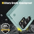 thumbnail image 4 of for Samsung Galaxy S23 Ultra Case, Luxury Anti-falling Shockproof Hybrid Military Grade Cover W/Built-in Kickstand | Ultimate Drop Protection for Samsung Galaxy S23 Ultra,Green, 4 of 7