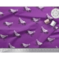 thumbnail image 2 of Soimoi Rayon Fabric Branch & Bird Block Printed Fabric 1 Yard 56 Inch Wide, 2 of 3