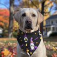 thumbnail image 2 of Dog Bandana 1 Pack,Halloween Gnomes and Pumpkins Bandanas for Dogs,Cat Bandana,Small/ Large Dog Bandana 2 Size,Dog Bandanas Girl Boy, 2 of 5