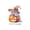 F, variant on 2D Acrylic Halloween Decorative Figurine Scarecrow with Shovel and Pumpkin for Home Tabletop Display Stand