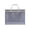 Gray, variant on Nylon Mesh Art Storage Bag Durable Zipper Handbag Large Capacity for Students Drawing Sketchbook Art Supplies School Tutoring 16.1x12.6 Inch (Blue)