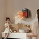 thumbnail image 1 of Ofertas de hoy: Calefactores para interiores, calefactor eléctrico portátil para el hogar, calefactor eléctrico de pared pequeño para el hogar, ventilador de calor para oficina y dormitorio,, 1 of 6