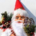 thumbnail image 2 of Christmas Showcase Decoration Sitting Santa Claus Puppet Window Furnishing Ornament, 2 of 4