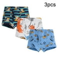 thumbnail image 3 of Esaierr 3-7 Years Boys Dinosaur Cartoon Underwear for Baby Toddler,Soft Comfortable Flat Angle Panties,Boxer Briefs, 3 of 6