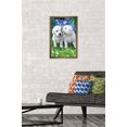 thumbnail image 2 of Keith Kimberlin - White Golden Retriever Puppies Wall Poster, 14.725" x 22.375", Framed, 2 of 3