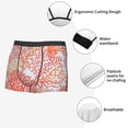 thumbnail image 5 of Wukai Corals Print Men’s Underwear Breathable Boxer Briefs,&nbsp;Moisture Wicking & Breathable-X-Large, 5 of 7