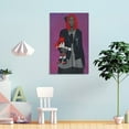 thumbnail image 4 of Portrait Painter Amy Sherald Painting Art Poster (59) Poster Cool Artworks Painting Wall Art Canvas Prints Hanging Picture Home Decor Posters Gift 24x36inch(60x90cm), 4 of 6