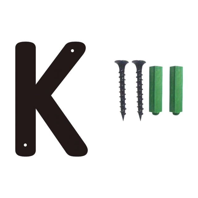 Three-dimensional Iron Art Number Letters House Number Screw Home House Number Sign