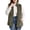 4765-Green, variant on Plus Size Vests 3X Womens Fashion Brown Fleece Sherpa Fall Vests Zip Up Ladies Casual Vests Fuzzy Winter Vest Jackets Lightweight Sleeveless Loose Fit Vests with Pocket 3XL 22W 24W