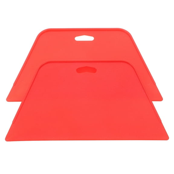 BESTOYARD Red Wallpaper Smoothing Tool for Efficient Bubbles Removal and Car Wraps 2Pcs