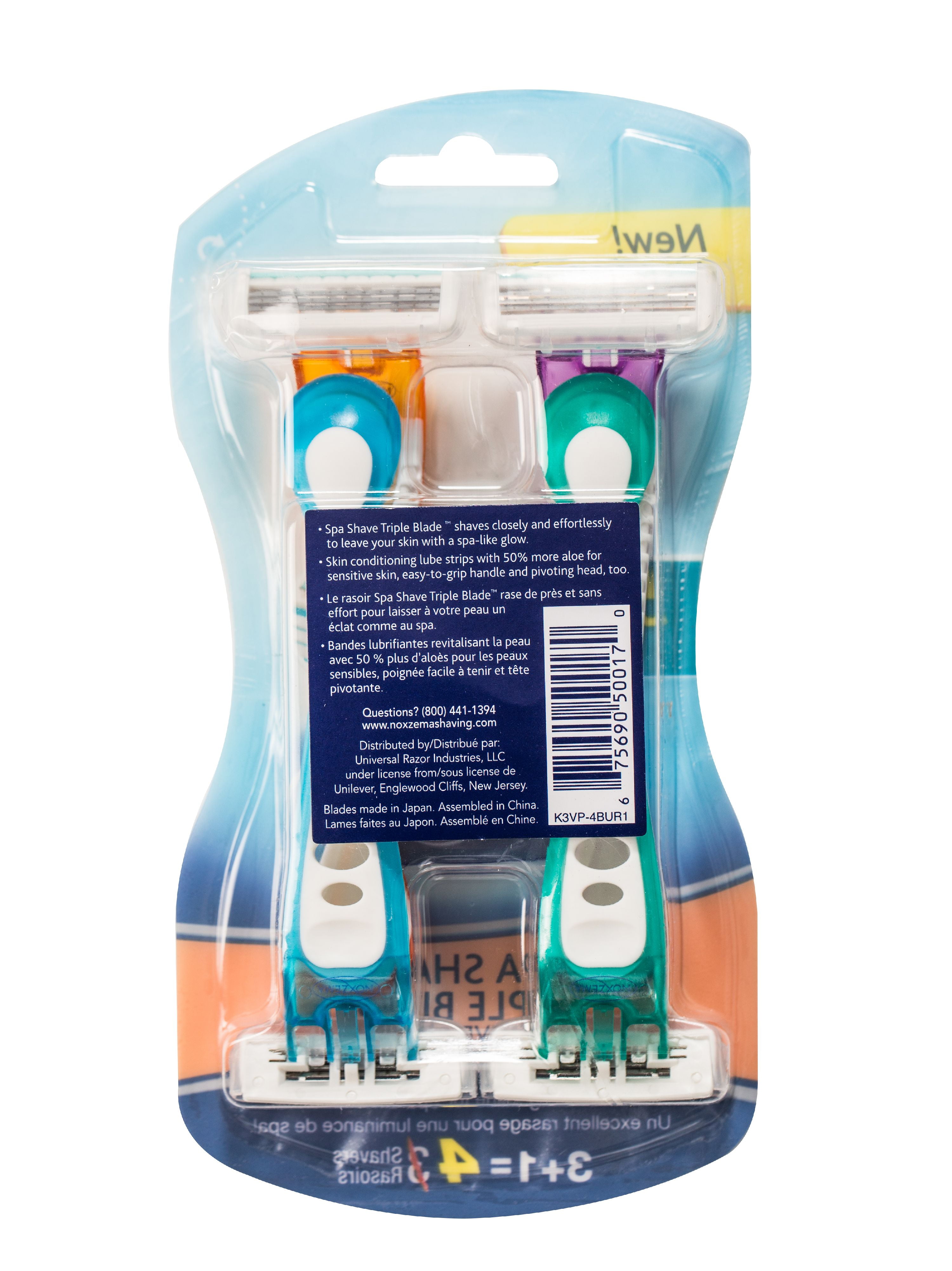 ガルデルマ社のSHAVING-STICK ガルデルマ社のSHAVING-STICK NoxzemaÂ® Spa Shave Triple