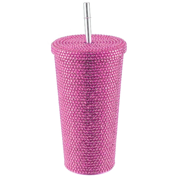 Botella de Agua Aislada Botellas de Agua con Purpurina para Mujer Vaso de mamá Vaso Aislado con Diamantes de Imitación ANGGREK Otros